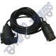 12N 7 Pin N Type 2.5m Straight Extension Cable (plug & socket) 