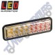LED Autolamps 135ARMGE 135mm Multivolt 3 Function Stop Tail Indicator Slimline (Gromet Mount)
