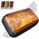 LED Autolamps 58AME Multivolt Amber Side Marker Light 3 LEDs