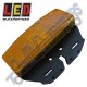 LED Autolamps 1491AME MultiVolt Amber Side Marker Light c/w Horizontal Brkt 4 LEDs