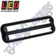 LED Autolamps 235BB Black Surface Mount Double Bracket for 235mm Strip Lights