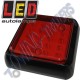 LED Autolamps 80FME Square Multivolt Fog Light 